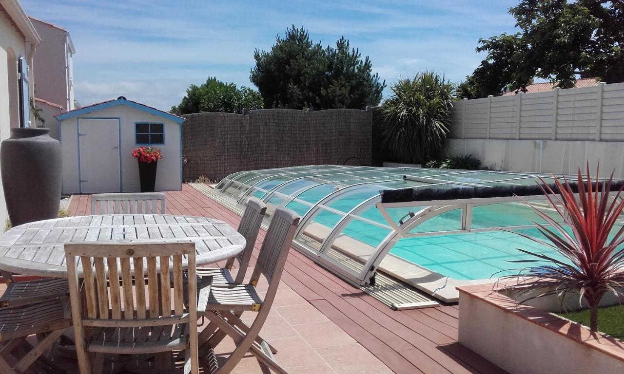 Villa Bord De Mer Spacieuse Piscine Chauffe Privative Brétignolles-sur-Mer Eksteriør billede