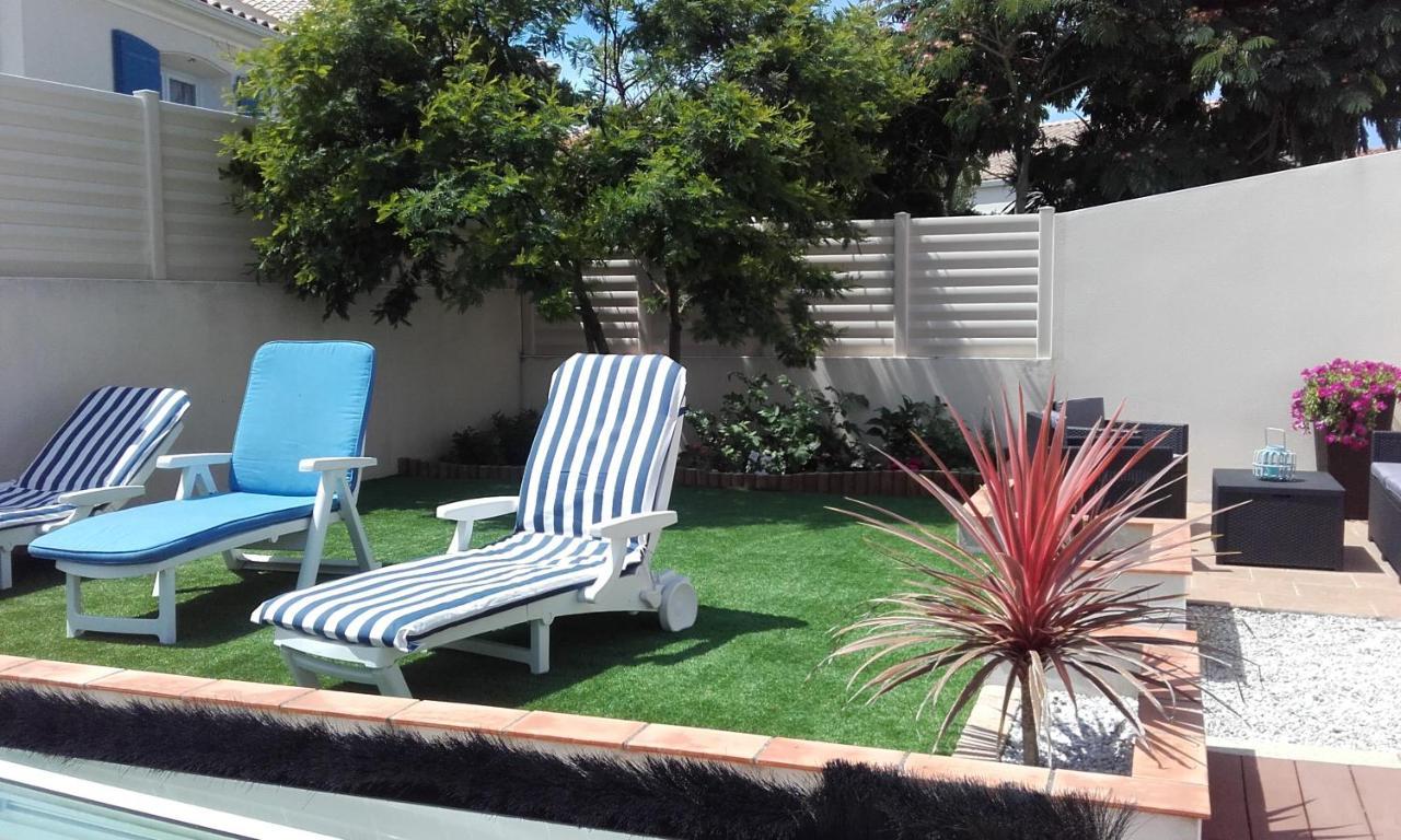 Villa Bord De Mer Spacieuse Piscine Chauffe Privative Brétignolles-sur-Mer Eksteriør billede